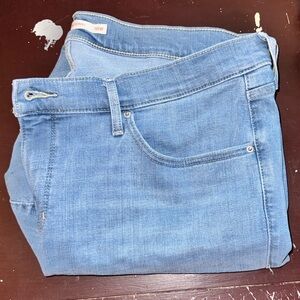 Levi's Light Blue Ankle & Cropped Jeans